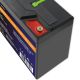 4. QOLTEC AKUMULATOR LIFEPO4 LITOWO-ŻELAZOWO-FOSFORANOWY | 12.8V | 24AH | 307.2WH | BMS
