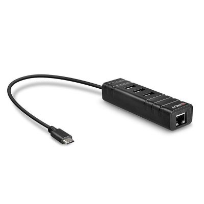 5. Lindy 43249 huby i koncentratory USB 3.2 Gen 1 (3.1 Gen 1) Type-C 5000 Mbit/s Czarny