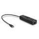 5. Lindy 43249 huby i koncentratory USB 3.2 Gen 1 (3.1 Gen 1) Type-C 5000 Mbit/s Czarny