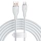 Kabel Baseus Pudding 100W USB-A - USB-C 1,2m - biały
