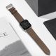 4. Pasek skórzany Strap Leather do Apple Watch 38 / 40 / 41 mm opaska bransoleta - ciemnobrązowy