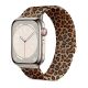2. Pasek Tech-Protect Lamano na Apple Watch 40 / 41 / 42 mm - brązowo-czarny
