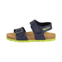 Sandały BIO dziecięce dla chłopca/dziewczynki Trollkids Kids Bergen Sandal navy/green (483-100)