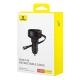 9. Ładowarka samochodowa Baseus Enjoyment Pro USB-C (żeńskie) / Lightning (męski) 60W - czarna