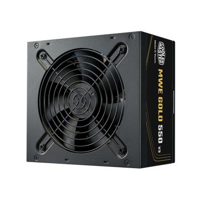 Cooler Master MWE Gold V3 ATX 3.1 Non-Modular moduł zasilaczy 550 W 24-pin ATX Czarny