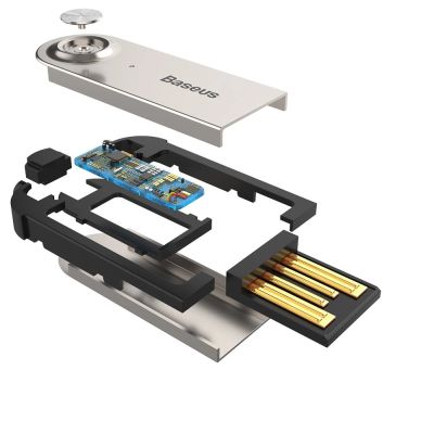4. Baseus BA01 odbiornik dźwięku Bluetooth 5.0 kabel adapter audio AUX jack czarny (CABA01-01)