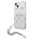 2. Etui Guess Peony Chain Collection na iPhone 13 mini - srebrne