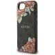 6. Etui Guess 4G Flowers Print MagSafe na iPhone 16e - czarne