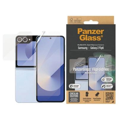 Zestaw PanzerGlass Bundle 2in1 folia + szkło hartowane do Samsung Galaxy Z Flip 6