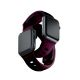 10. Pasek silikonowy 3mk Silicone Watch Strap do Apple Watch 42 / 44 / 45 / 49 mm - bordowy
