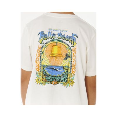 5. Koszulka chłopięca RIP CURL Rip Curl Pro 26 Tee - Boys biała