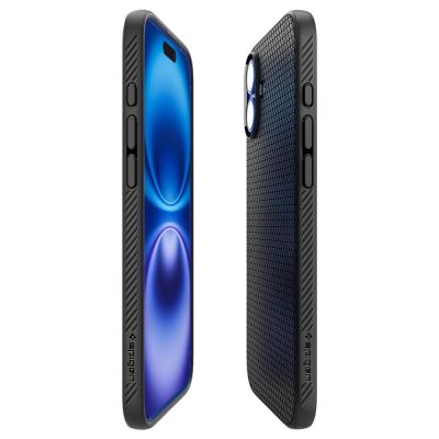 7. Etui Spigen Liquid Air na iPhone 16 - czarne