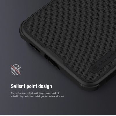 12. Etui Nillkin Super Frosted Shield Pro pancerne do Samsung Galaxy S24+ - niebieskie