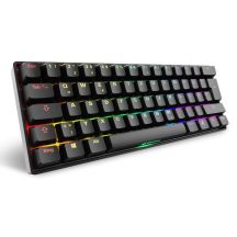 Klawiatura Sharkoon Gaming Keyboard Skiller SGK50S4 Gen2 czarno-żółty RGB