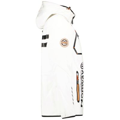 7. Softshell męski Geographical Norway RAINBOW MEN WHITE QUES 056 SIZE XL (WU1270H/GN-WHITE)