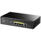 2. Cudy GS1005PTS1 łącza sieciowe Gigabit Ethernet (10/100/1000) Obsługa PoE Czarny