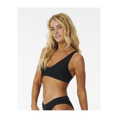 2. Stanik kąpielowy RIP CURL Premium Surf D-Dd Deep V czarny