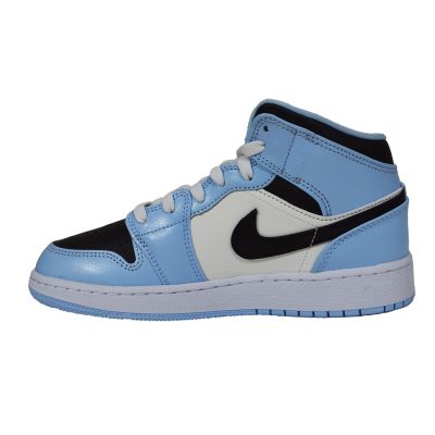 2. Buty sportowe dla dzieci Air Jordan Mid Ice Blue 2022 (GS) - 555112-401