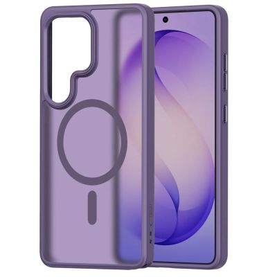 2. Etui Tech-Protect Magmat MagSafe na Samsung Galaxy S26 Ultra - fioletowe matowe