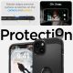 12. Etui Spigen Tough Armor MagSafe na iPhone 15 - czarne