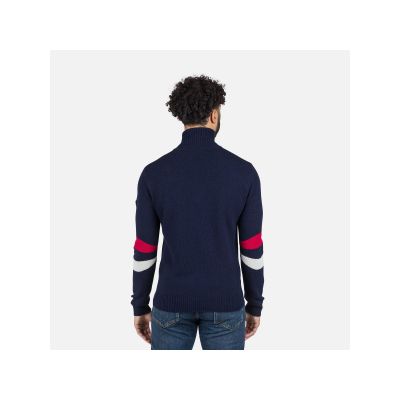 14. Sweter Rossignol Signature Hz Knit granatowy