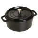 10. Garnek żeliwny okrągły Staub - 3.8 ltr, Czarny