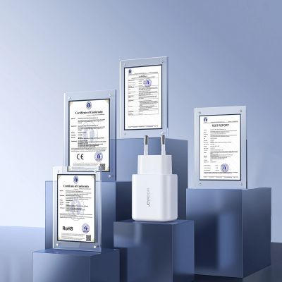 15. Ładowarka Joyroom JR-TCF21 sieciowa USB-C / USB-A 20W PD / QC 3.0 - biała