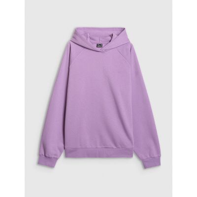 8. Bluza dresowa nierozpinana z kapturem damska 4F 4FRAW25TSWSF2775-52S