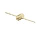 WALL LED LIGHT MODERN SLIM M IP44 GOLD