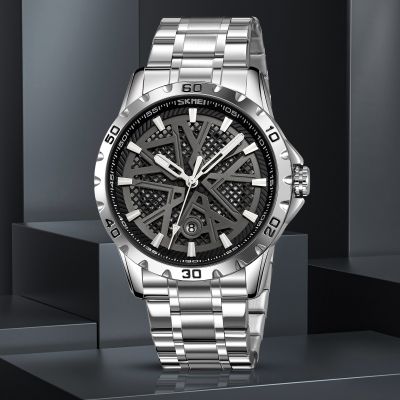 2. Zegarek Męski Skmei 9337SIBK + BOX