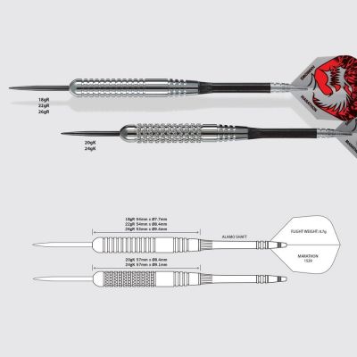 3. Rzutki Harrows Silver Arrows Steeltip HS-TNK-000013162