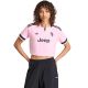 Koszulka damska adidas Juventus 26/27 Away Cropped Jersey różowo-czarna KB8842