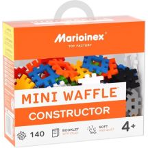 MARIOINEX Klocki Mini Waffle Konstruktor, 140 elementów