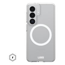 UAG Scout Clear Magnet - etui z wbudowanym modułem magnetycznym do Samsung Galaxy S26 (ice/white)