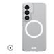 UAG Scout Clear Magnet - etui z wbudowanym modułem magnetycznym do Samsung Galaxy S26 (ice/white)