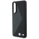 6. Etui BMW Leather Oversized Stripes MagSafe na Samsung Galaxy S25 Edge - czarne