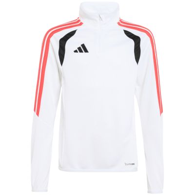 6. Bluza dla dzieci adidas Tiro 26 League Training Top biało-czarno-czerwona KR0370