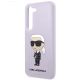 6. Etui Karl Lagerfeld Silicone Ikonik na Samsung Galaxy S23+ - purpurowe