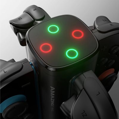 7. Stacja ładująca AMAZINGTHING Thunder Pro PlayDock Charger do kontrolerów Nintendo Switch 2 - czarna