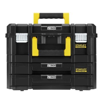 2. Stanley FATMAX FMST1-71981 pudełko na narzędzia Przybornik Plastik Czarny, Żółty