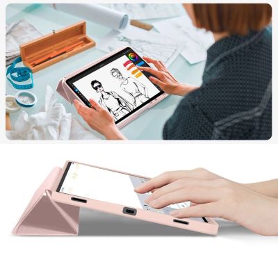 9. Etui Tech-Protect SmartCase Pen na Samsung Galaxy Tab S11 11.0 X730 / X736 - różowe