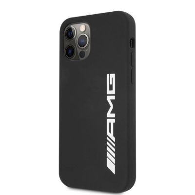 2. Etui AMG Silicone Big Logo na iPhone 12 Pro Max - czarne
