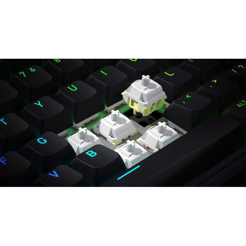 19. HATOR Skyfall 65 Wired klawiatura Uniwersalne USB QWERTY Angielski Czarny