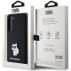 8. Etui Karl Lagerfeld Silicone Choupette Metal Pin na Samsung Galaxy S23 - czarne