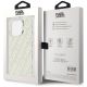 8. Etui Karl Lagerfeld IML Fullover Logo na iPhone 15 Pro Max - złote