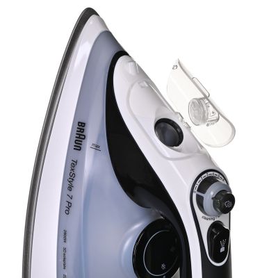 5. Żelazko Braun TexStyle 7 Pro SI7149WB suche i parowe EloxalPlus stopa żelazka 2900 W, Biały