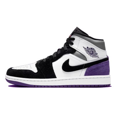 3. Buty do koszykówki Air Jordan 1 Mid SE Varsity Purple - 852542-105