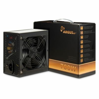 6. Zasilacz Inter-Tech ArgusNT BPS-700 - 700 W - 100 - 240 V - 47 - 63 Hz - 9/4,5 A - 100 W - 620 W