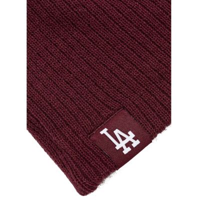 3. New Era Skully Los Angeles Dodgers Hat 60691106 Bordowe One size