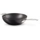 2. Le Creuset hartowany nieprzywierający Stir-Fry srebrny 30cm